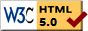html5 Valid Logo